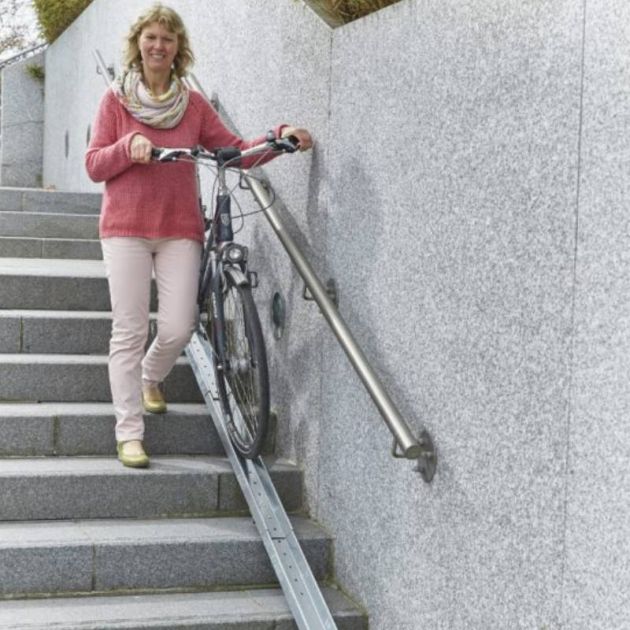 Extension pour rampe vélo escalier
