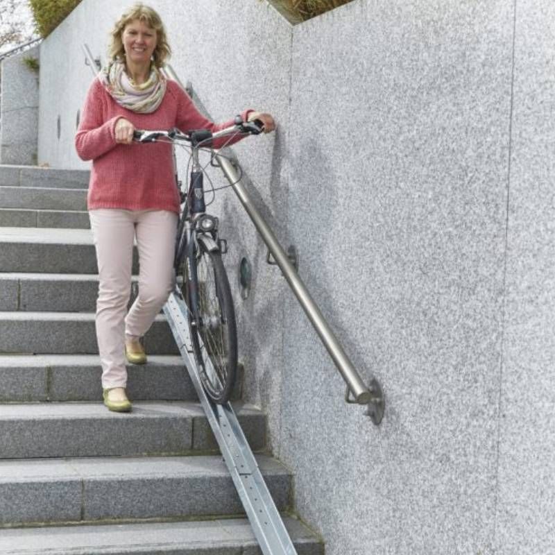 Extension pour rampe vélo escalier