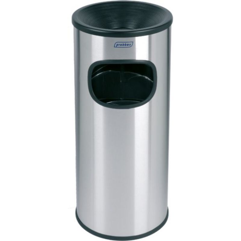 Cendrier sur pied extérieur avec poubelle et seau 30 L