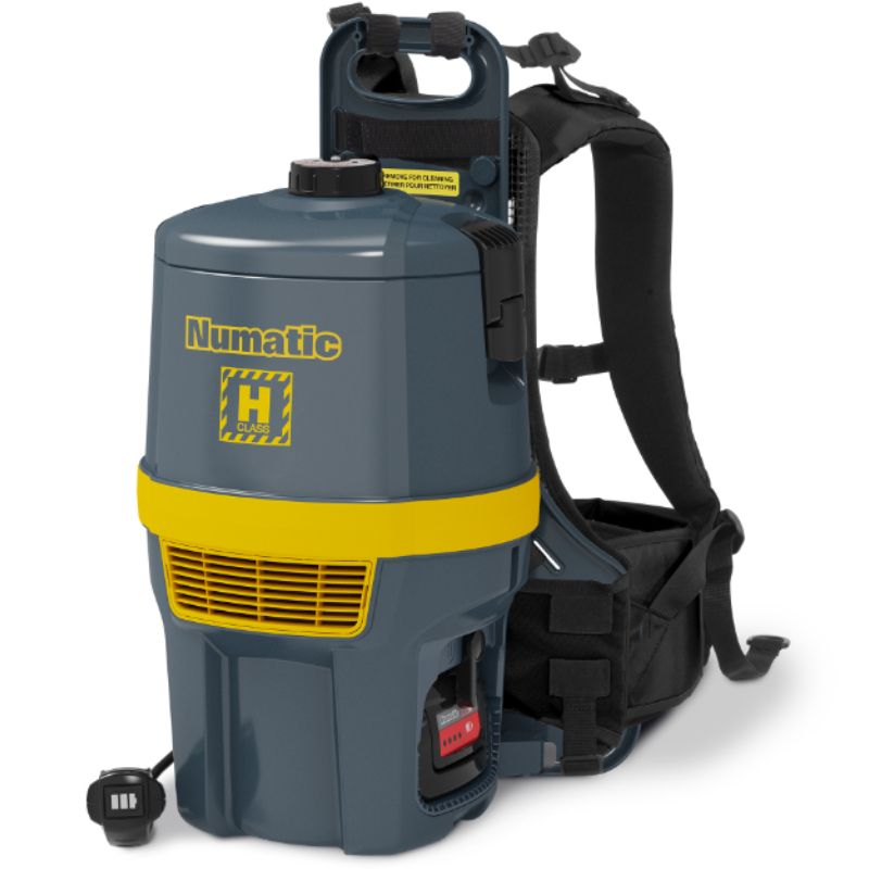 Aspirateur dorsal sans fil classe H Numatic RHB150 NX