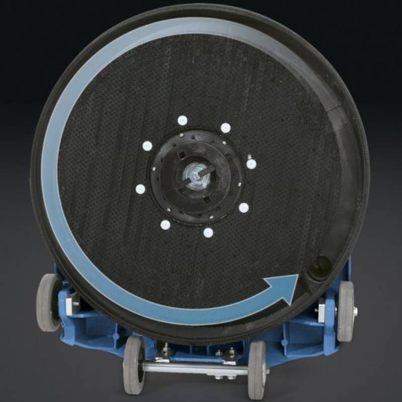 Monobrosse bi-vitesse à câble avec réservoir FM43 DS