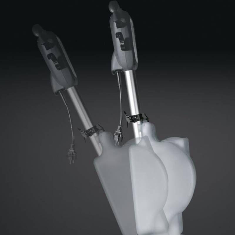 Monobrosse bi-vitesse à câble avec réservoir FM43 DS