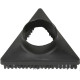 Insert brosse de lavage triangulaire nettoyeur vapeur