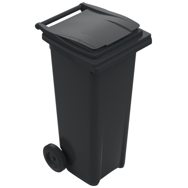 Conteneur poubelle 140 litres 2 roues SULO gris