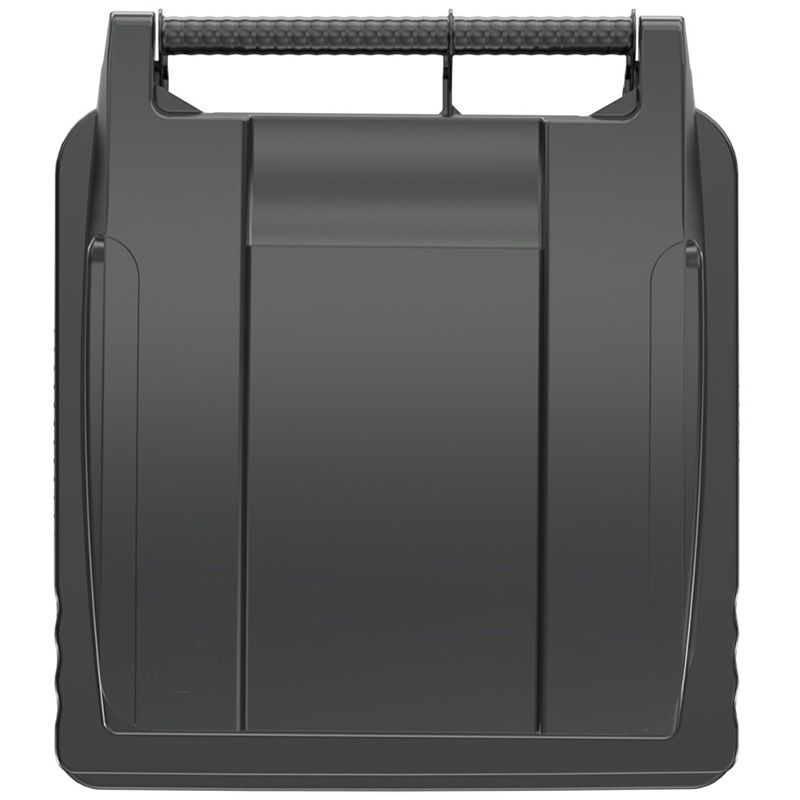 Conteneur poubelle 140 litres 2 roues SULO gris couvercle