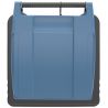 Conteneur poubelle 140 litres 2 roues SULO bleu couvercle