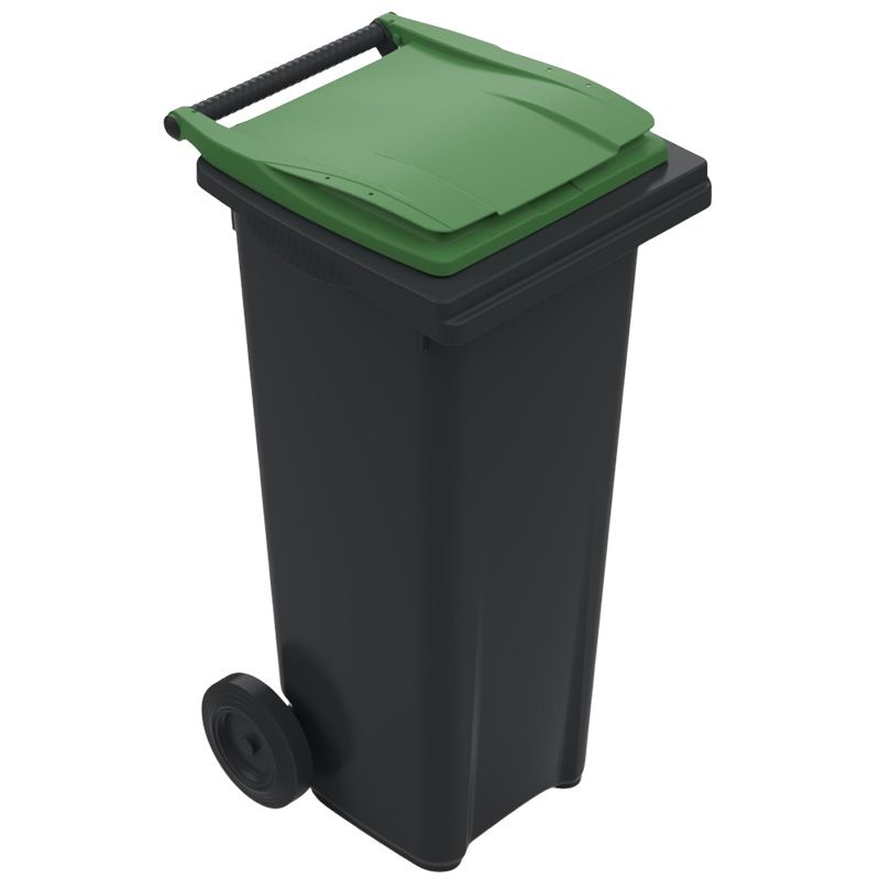 Conteneur poubelle 140 litres 2 roues SULO vert