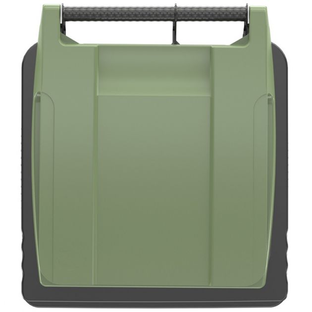 Conteneur poubelle 140 litres 2 roues SULO vert couvercle