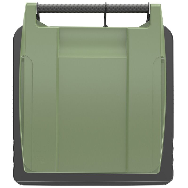 Conteneur poubelle 140 litres 2 roues SULO vert couvercle
