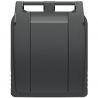 Conteneur poubelle 240 litres 2 roues SULO gris couvercle