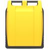 Conteneur poubelle 240 litres 2 roues SULO jaune couvercle