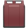 Conteneur poubelle 240 litres 2 roues SULO bordeaux couvercle