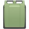 Conteneur poubelle 240 litres 2 roues SULO vert couvercle