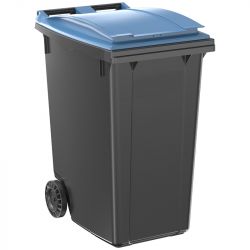Conteneur poubelle 360 litres 2 roues SULO bleu