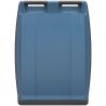 Conteneur poubelle 360 litres 2 roues SULO bleu couvercle
