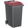 Conteneur poubelle 360 litres 2 roues SULO bordeaux