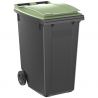 Conteneur poubelle 360 litres 2 roues SULO vert