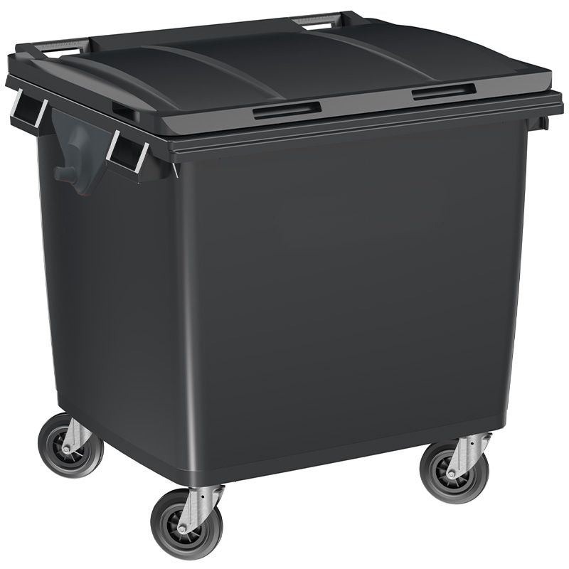 Conteneur poubelle 1000 litres 4 roues SULO gris