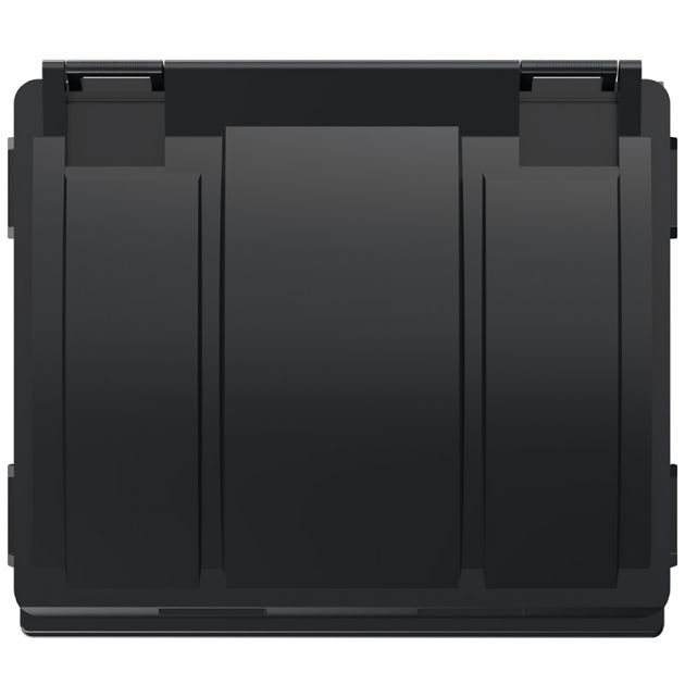 Conteneur poubelle 1000 litres 4 roues SULO gris couvercle