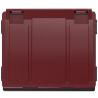 Conteneur poubelle 1000 litres 4 roues SULO bordeaux couvercle