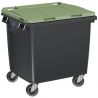 Conteneur poubelle 1000 litres 4 roues SULO vert