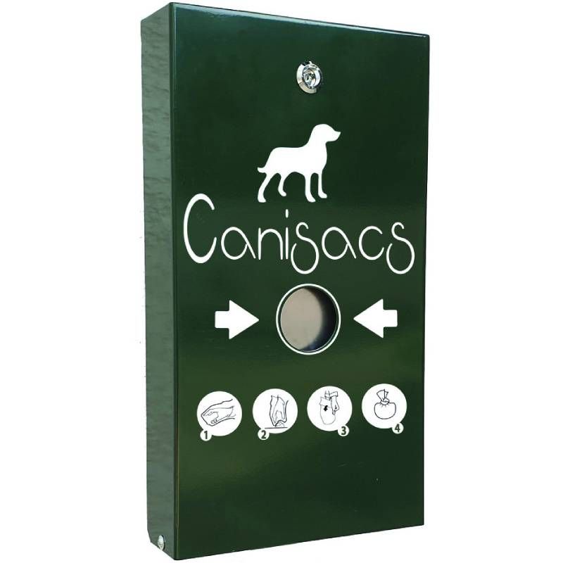 Borne de propreté avec distributeur CANISAC + 500 sachets offerts Borne de propreté avec distributeur CANISAC + 500 sachets offerts