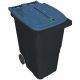 Conteneur poubelle tri sélectif 360 litres 2 roues
