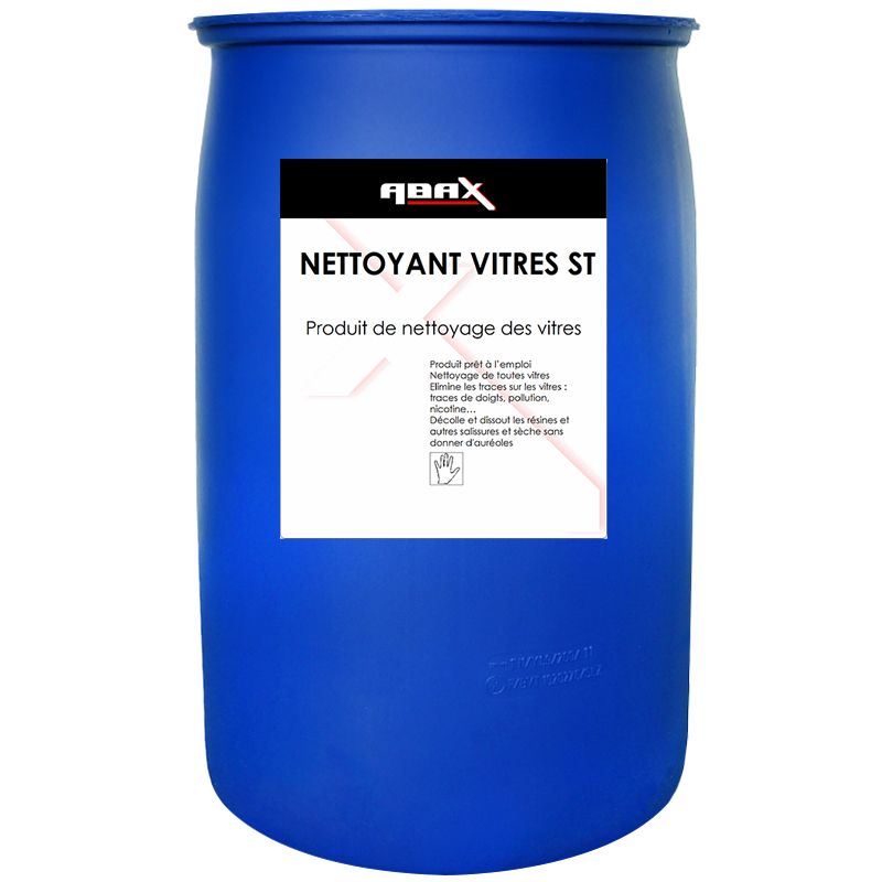 Liquide nettoyant pour vitre intérieur et extérieur 210l