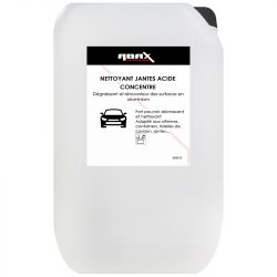 Nettoyant jantes professionnel acide 25L