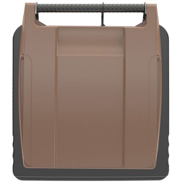 Couvercle conteneur poubelle Sulo 120/140L marron