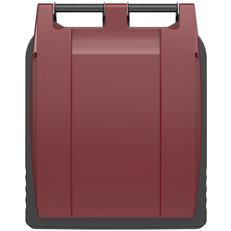 Couvercle conteneur poubelle Sulo 240L bordeaux