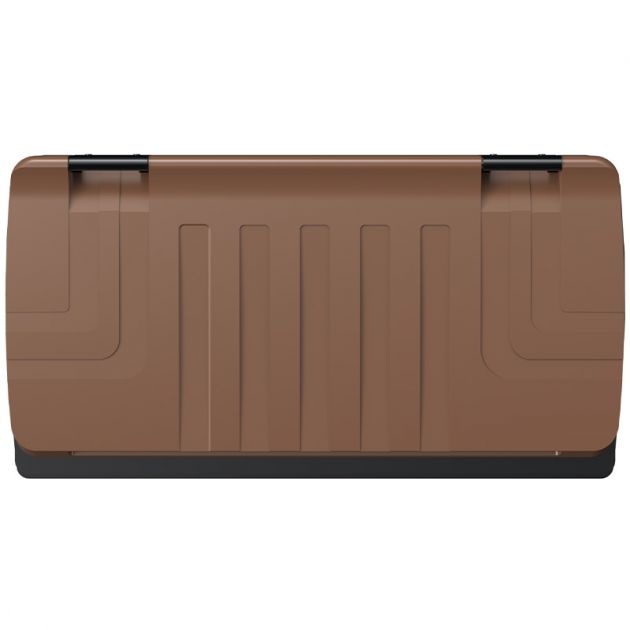 Couvercle conteneur poubelle Sulo 500L marron