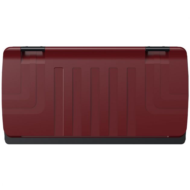 Couvercle conteneur poubelle Sulo 500L bordeaux