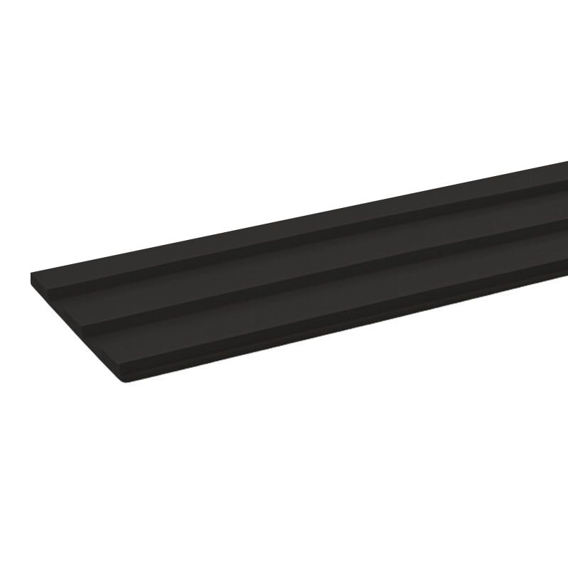 Bande de guidage intérieur adhésive en résine 17 x 100 cm noir