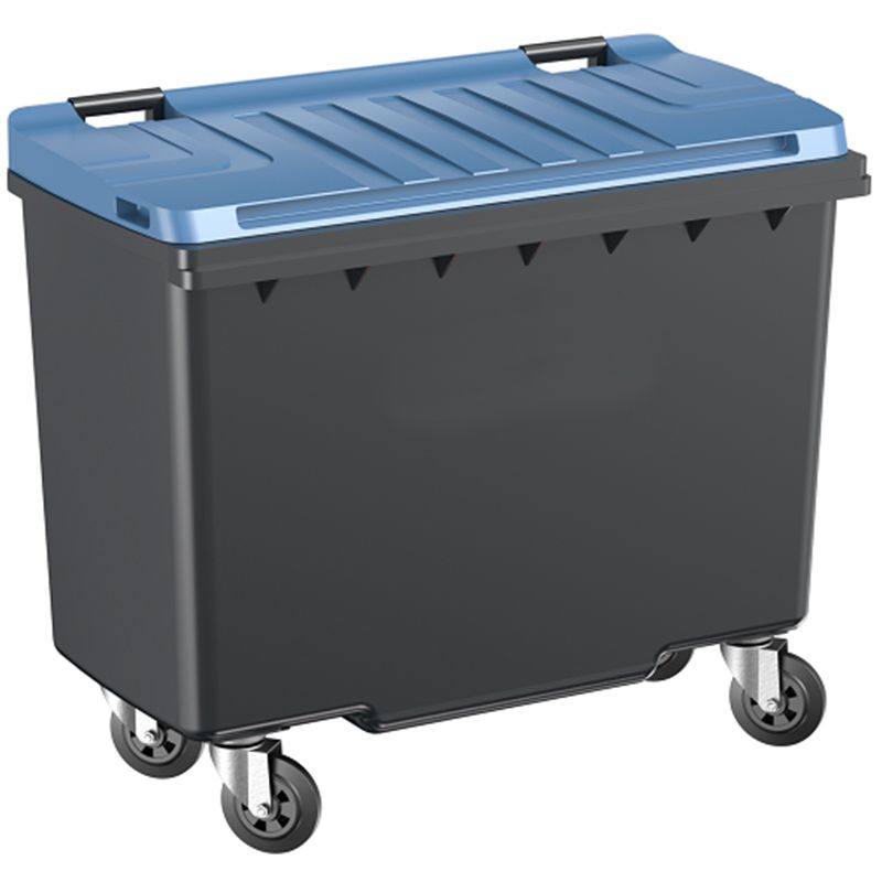 Conteneur poubelle 4 roues 500 litres SULO bleu