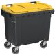 Conteneur poubelle 660 litres 4 roues SULO