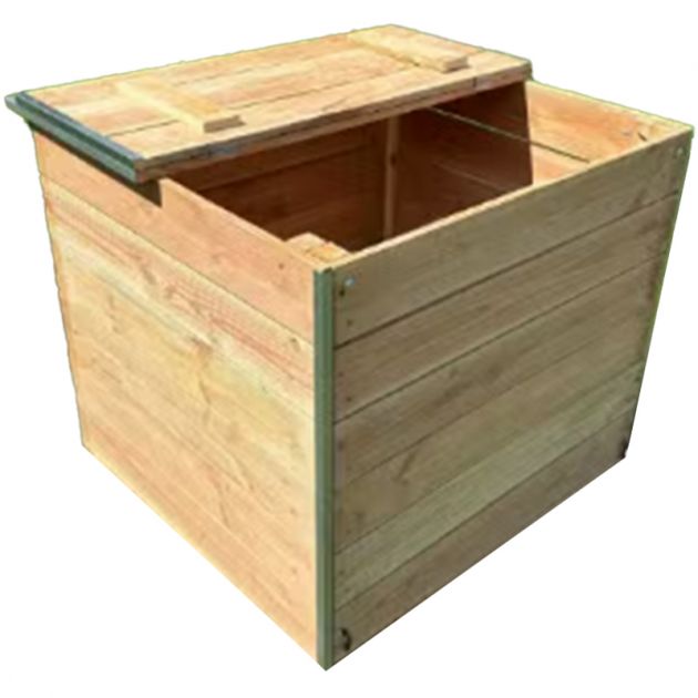 Composteur bois jardin 300 litres