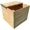 Composteur bois jardin 300 litres