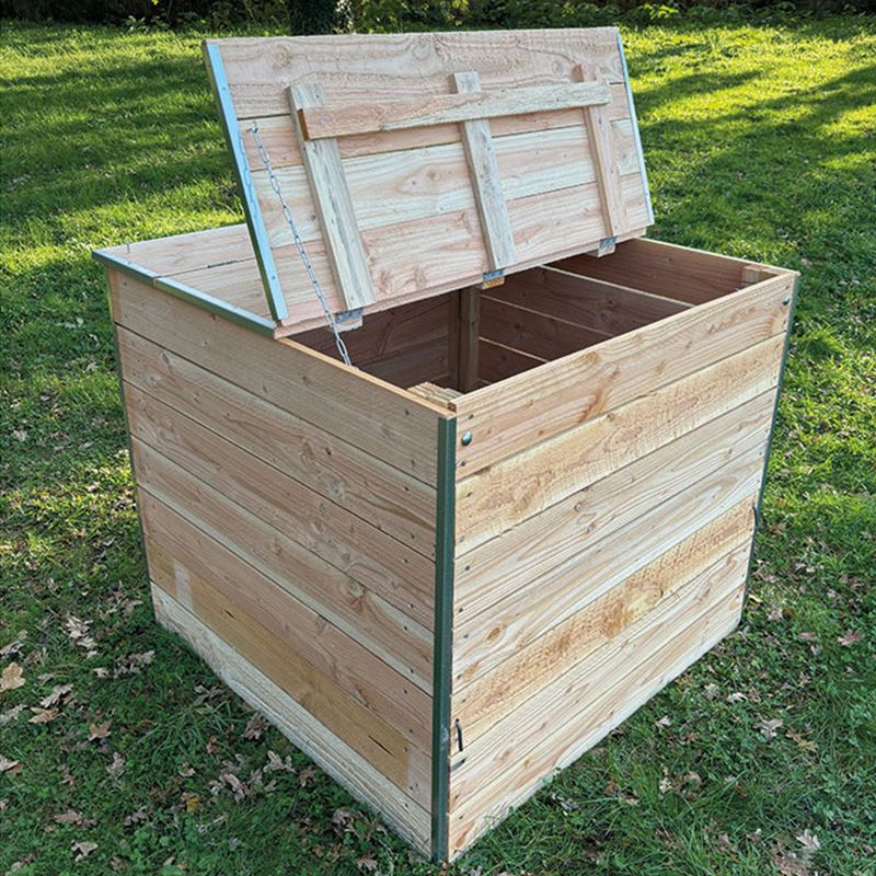 Composteur bois jardin 800 litres