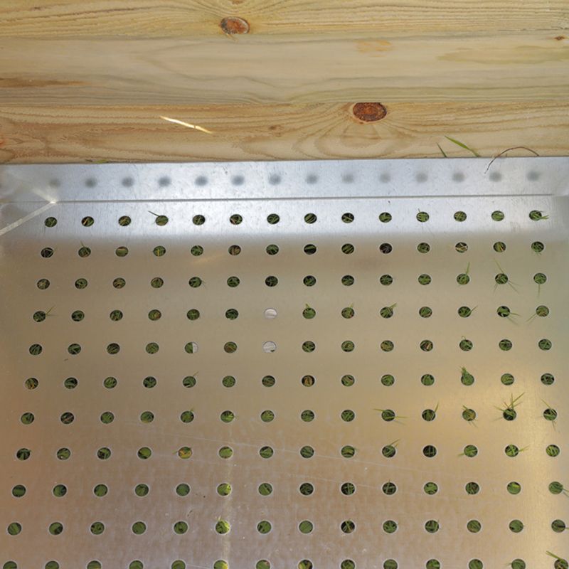 Grille pour composteur​ bois anti rat en acier galvanisé