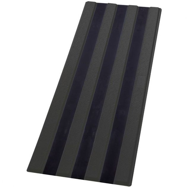 Bande de guidage extérieur à coller en polyuréthane lot de 10 noir profil