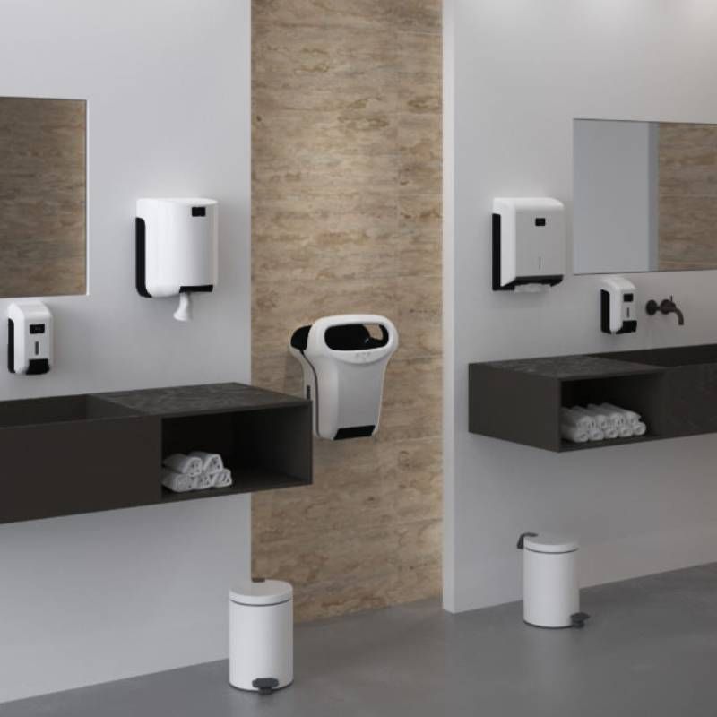 Distributeur de papier toilette plié Maximixte JVD
