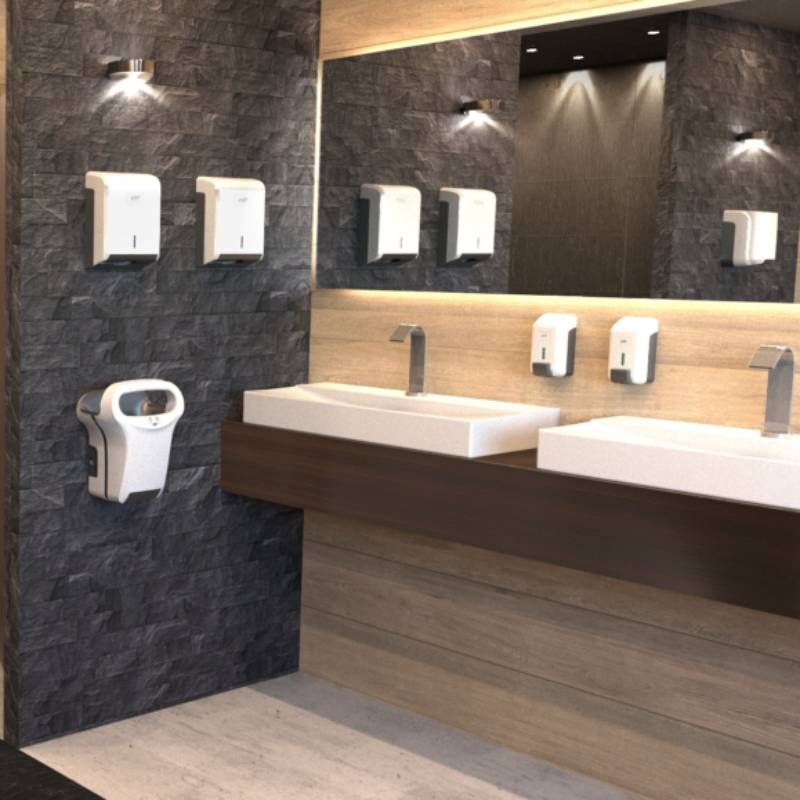 Distributeur de papier toilette plié Maximixte JVD