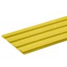 Bande de guidage extérieur adhésive en résine 22 x 100 cm jaune