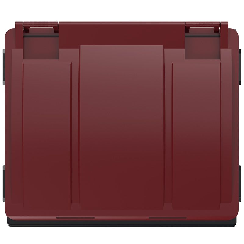 Couvercle pour conteneur poubelle Sulo 1000L bordeaux