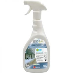 Spray désinfectant alimentaire prêt à l'emploi EN14476 750 ml IDOS DD-SF