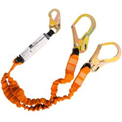 Longe double 140kg avec absorbeur de chocs