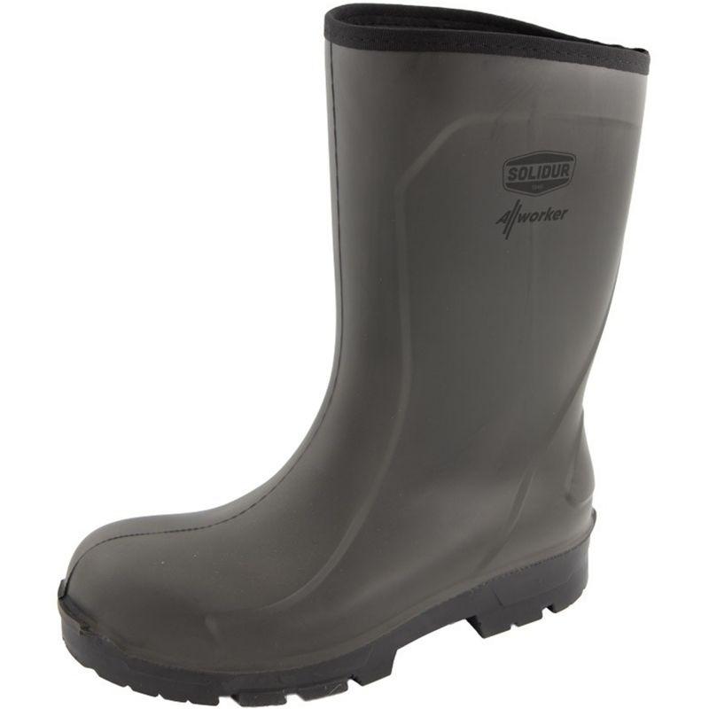 Botte ALLWORKER S5 Courte Vert profil droite