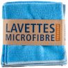 Lavettes tissées microfibre 40x40 cm Premium Delcourt - bleu