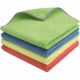 Lavettes tissées microfibre 40x40 cm Premium Delcourt - lot de 5
